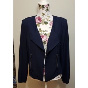 Navy blue stylish blazer